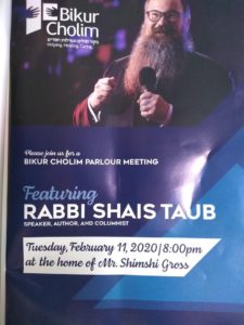 Rabbi Speaking